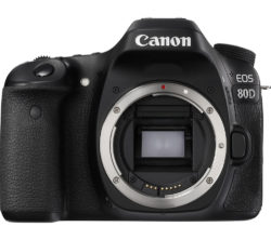 CANON  EOS 80D DSLR Camera - Black